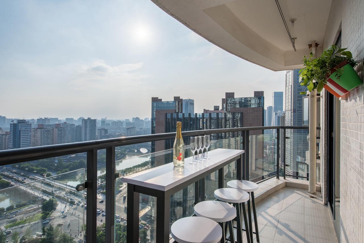 Aparthotel Pandahouse Chengdu Exterior foto